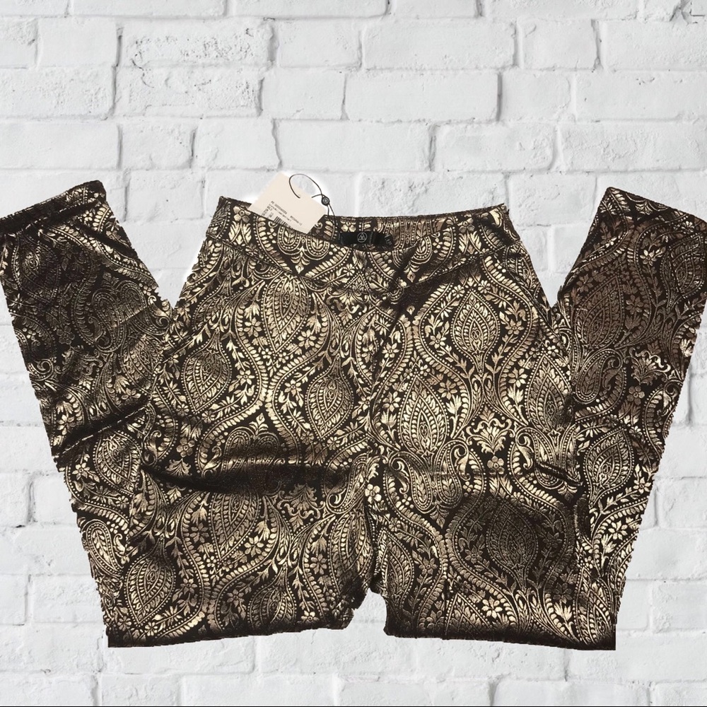 MISSGUIDED Patterned Pull on Pants